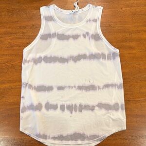 Lululemon Athletica Fast and Free Tie Dye Tank Size 6
